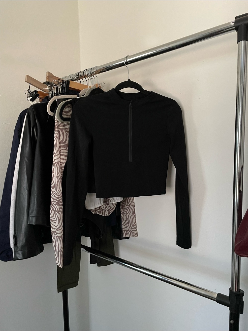 3/$15 Half Zip Activewear Top